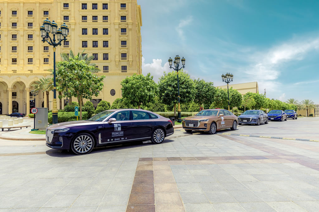 Hongqi Saudi Arabia the official transporter of Arab-China Business Conference  